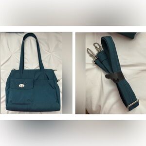 Magellan (Travelon) Teal Purse/Tote with RFID Blocking. NWOT